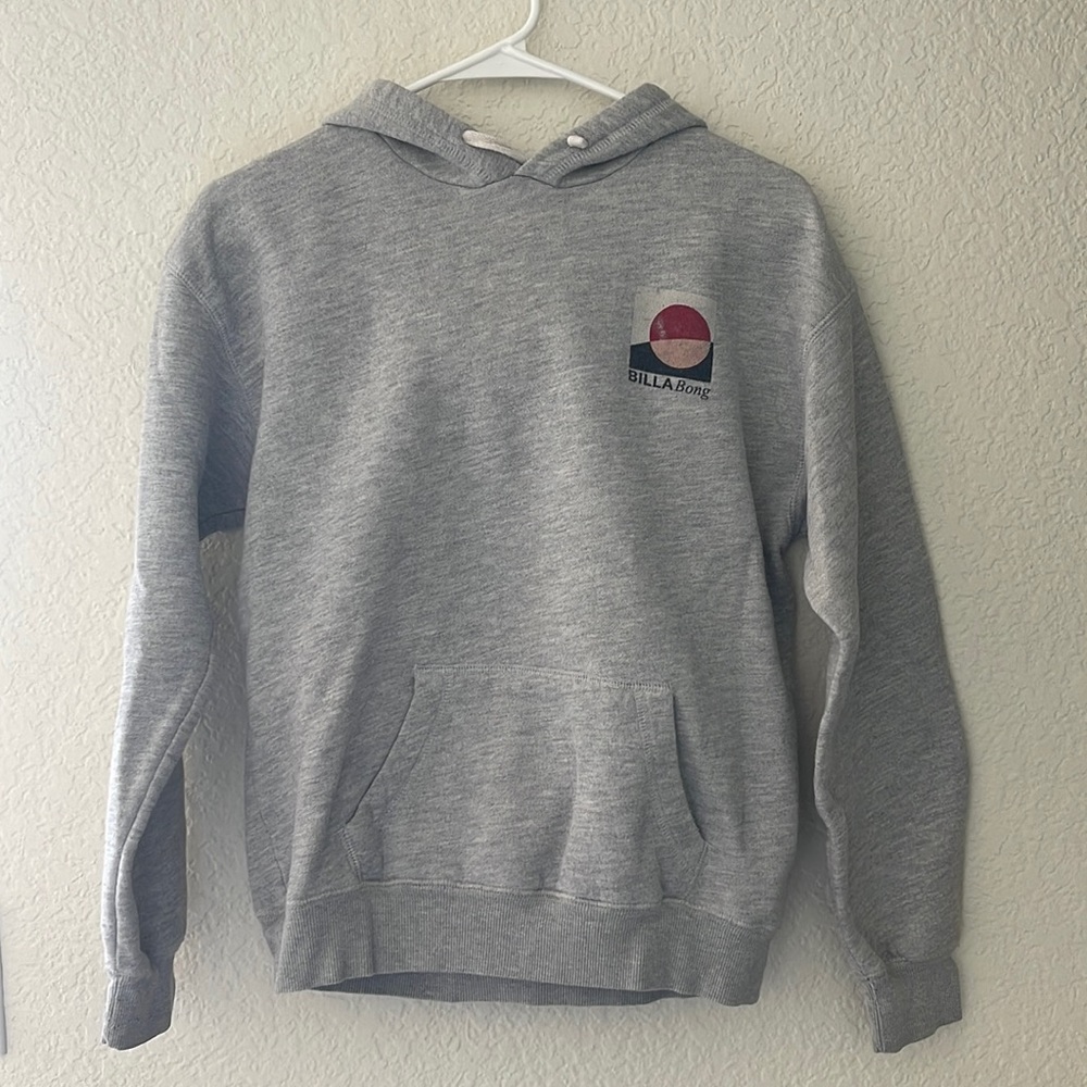 Gray billabong sweater